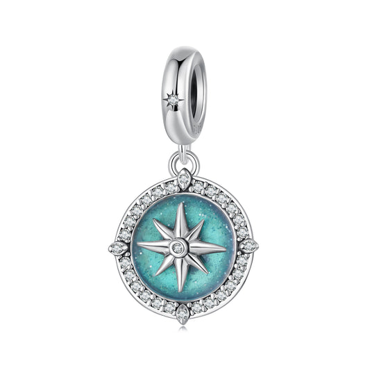 Compass Pendant Charm
