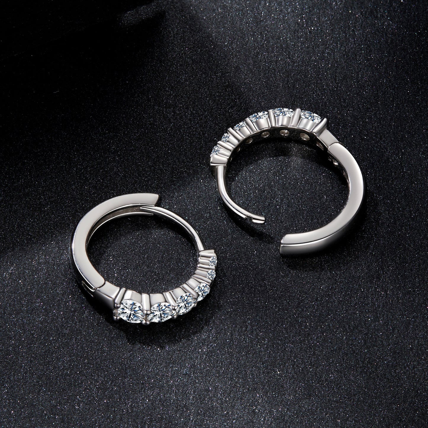 Moissanite Ear Climbers