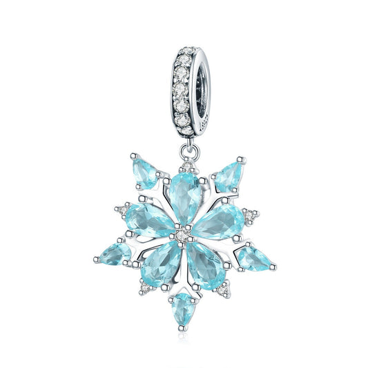 Christmas Theme Snowflake Charm