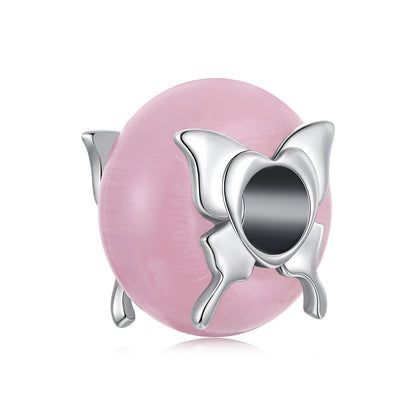 Spring Butterfly Murano Beads Charm