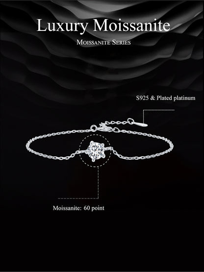 Dazzling Moissanite Bracelet