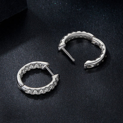 Glimmering Moissanite Ear Climbers