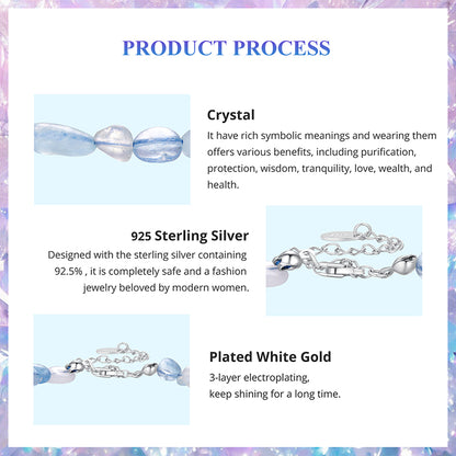 Blue Crystal Bracelet