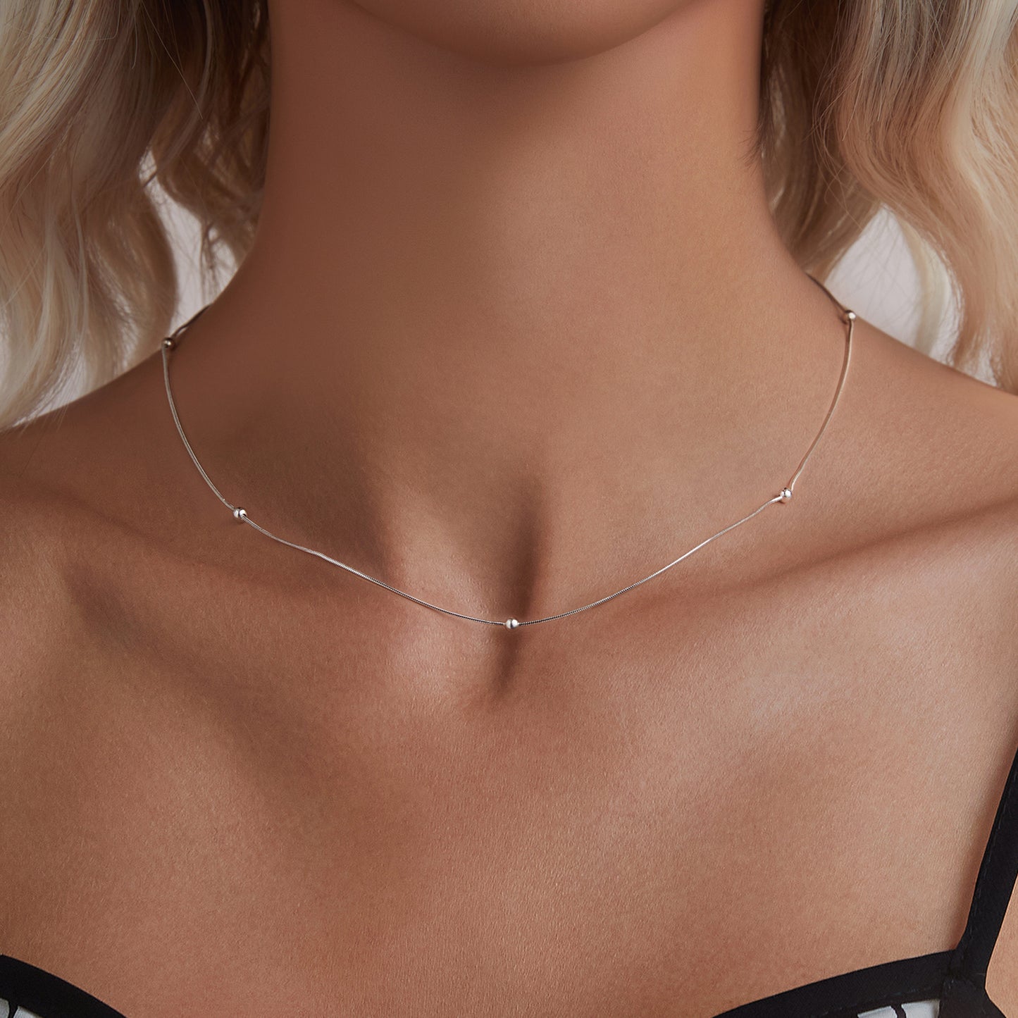 Serpentine Beaded Necklace