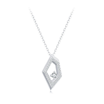 Geometric Sparkle Necklace