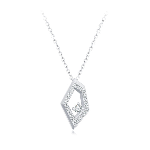 Geometric Sparkle Necklace