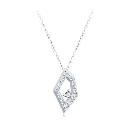 Geometric Sparkle Necklace