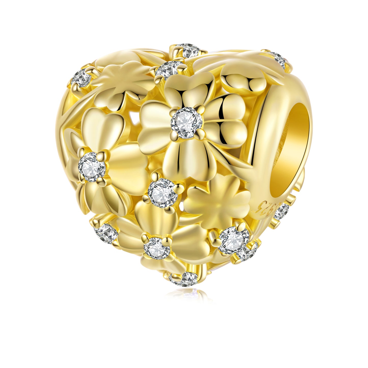 Four-Leaf Clover Charm