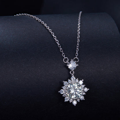 Minimalist 1ct Moissanite Necklace