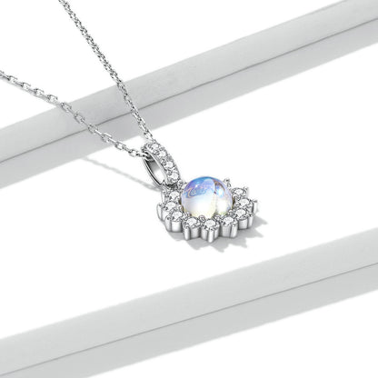 Glimmering Sun Pendant Necklace