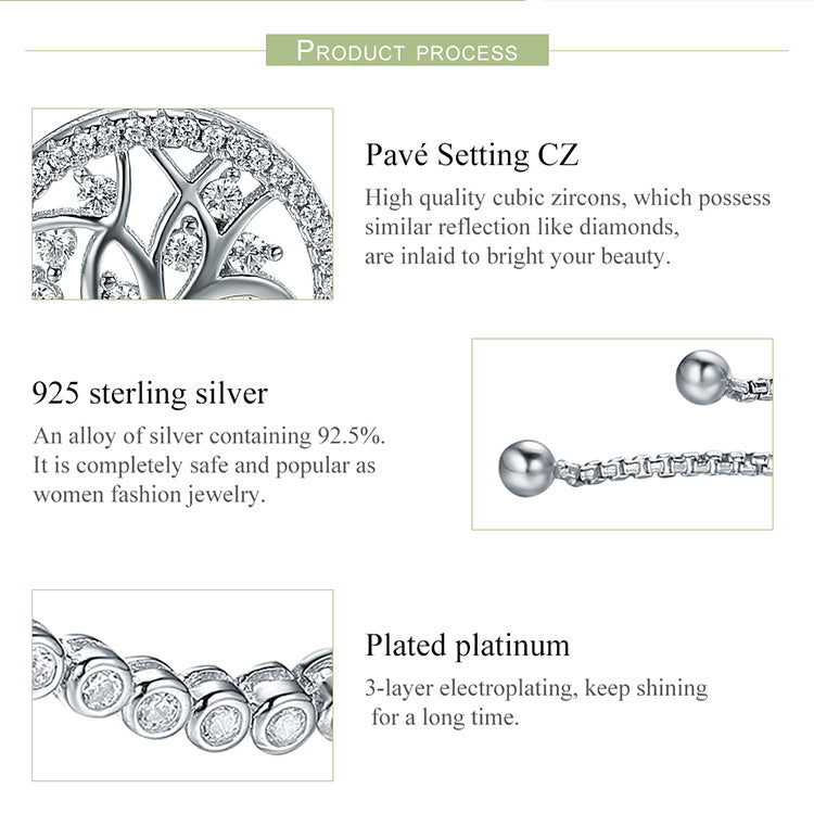 Radiant Tree of Life Bracelet