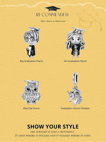 Girl Graduation Charm