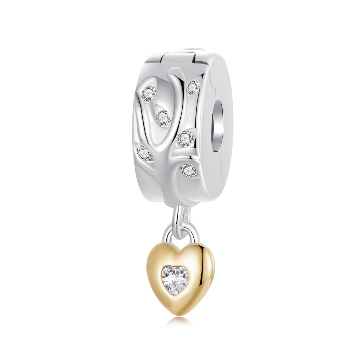 Mother's Day Life Tree Stopper Bead Charm