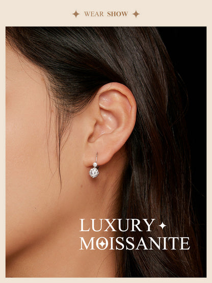 Moissanite Spring Ear Climbers