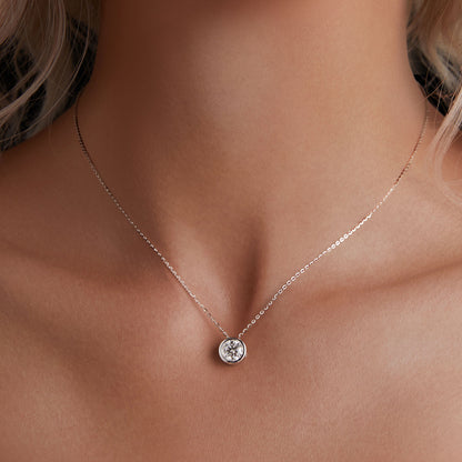 0.5ct Moissanite Necklace