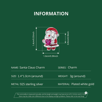 Santa Claus Beads Charm