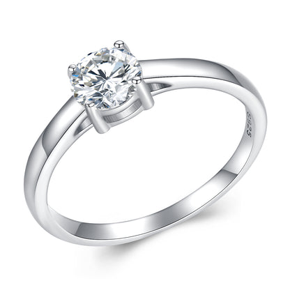 Sparkling Moissanite Ring