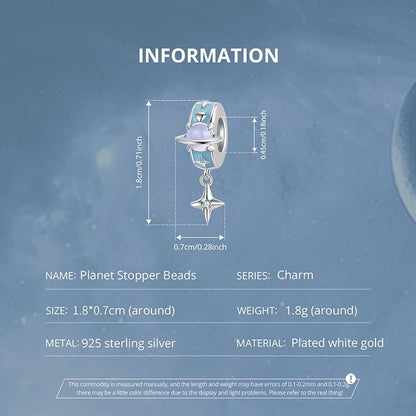 Planet Stopper Beads Charm