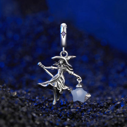 Luminous Elf Witch Pendant Charm