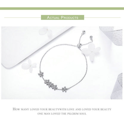 Daisy Charm Bracelet