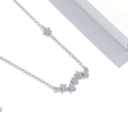 Dazzling Star Cluster Necklace