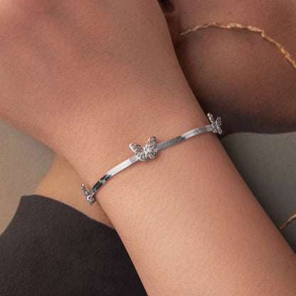 Butterfly Charm Bracelet