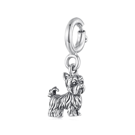 Yorkshire Terrier Locket Pendant Charm