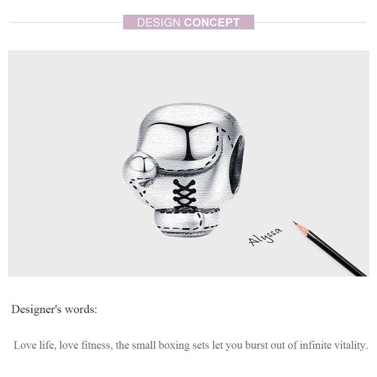 Boxing Gloves Charm