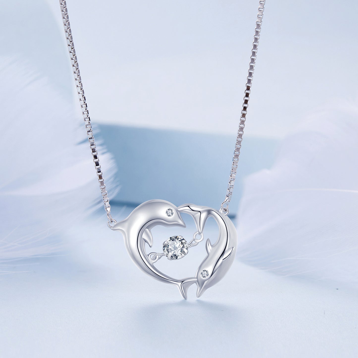 Dolphin Charm Necklace