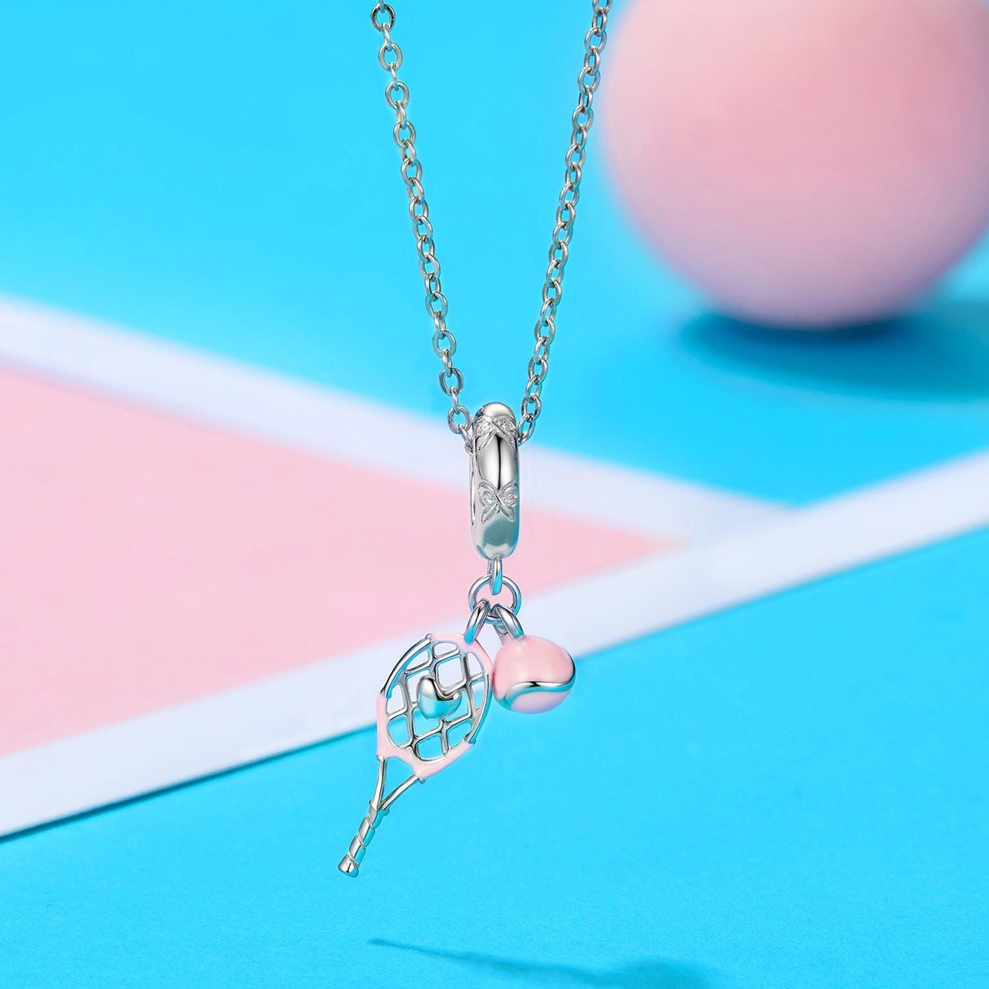 Tennis Pendant Charm