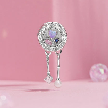 Romantic tableware Bead Charm