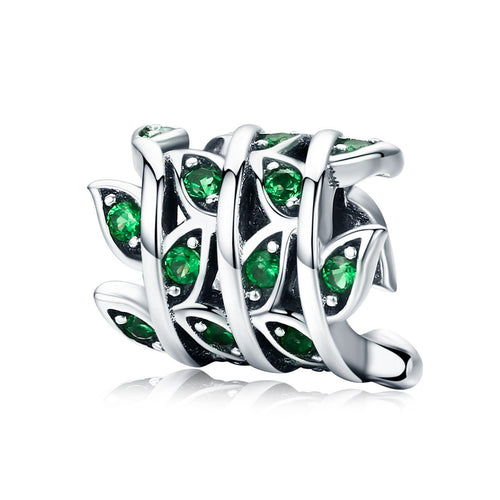 Emerald Green Grass Charm