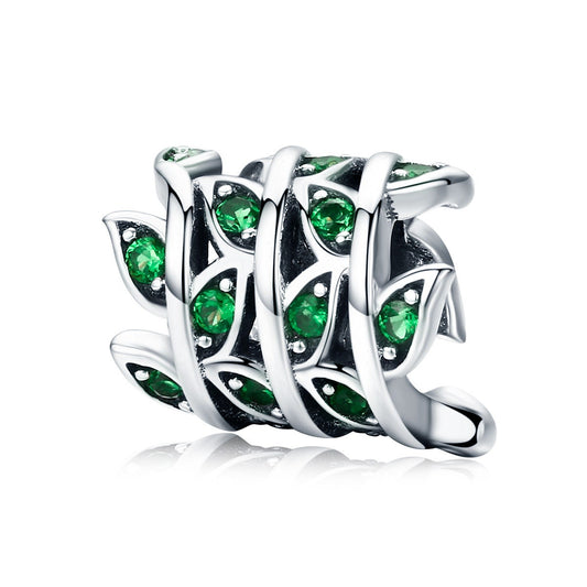 Emerald Green Grass Charm