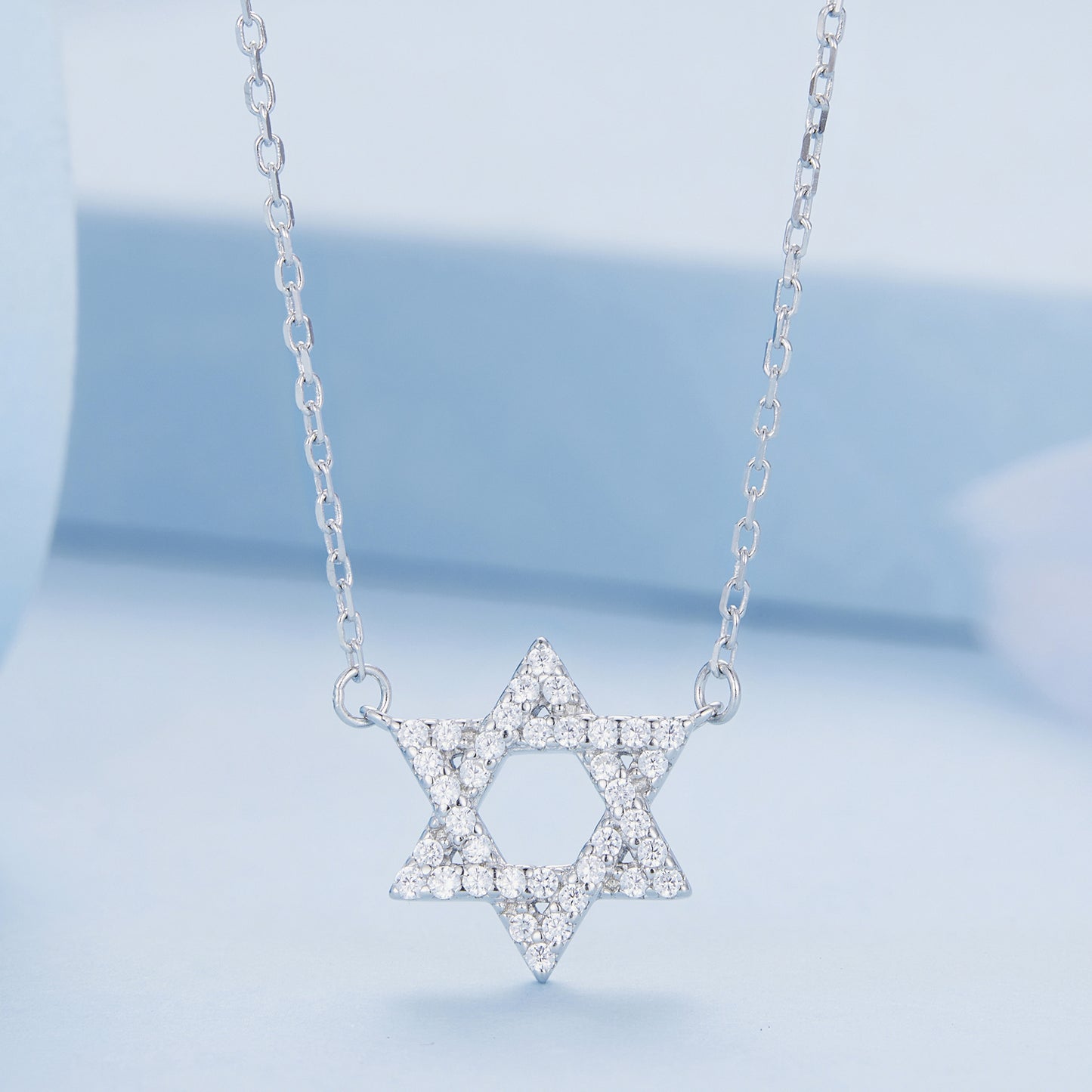 Hexagonal Star Necklace
