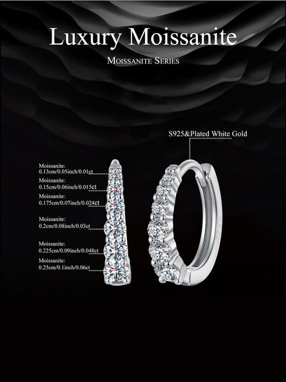 Moissanite Ear Climbers