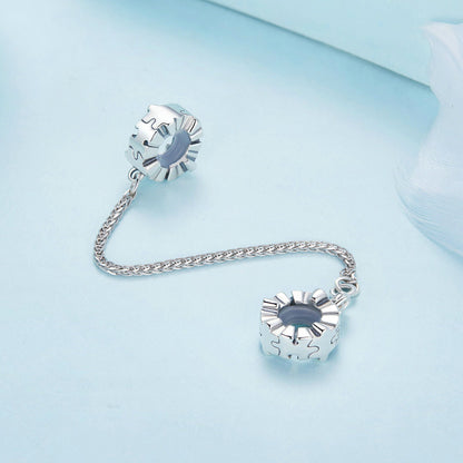 Jigsaws Safty Chain Charm