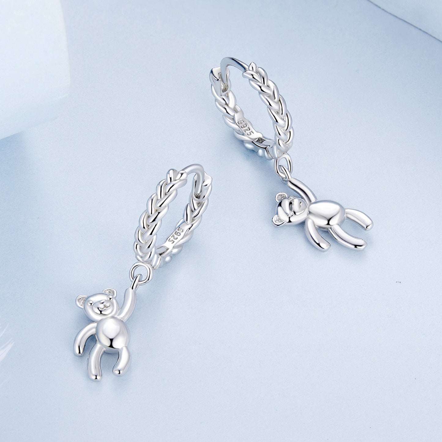 Compact Twisted Clip-On Earrings