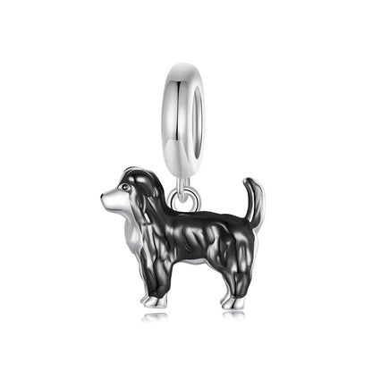 Border Collie Pendant Charm