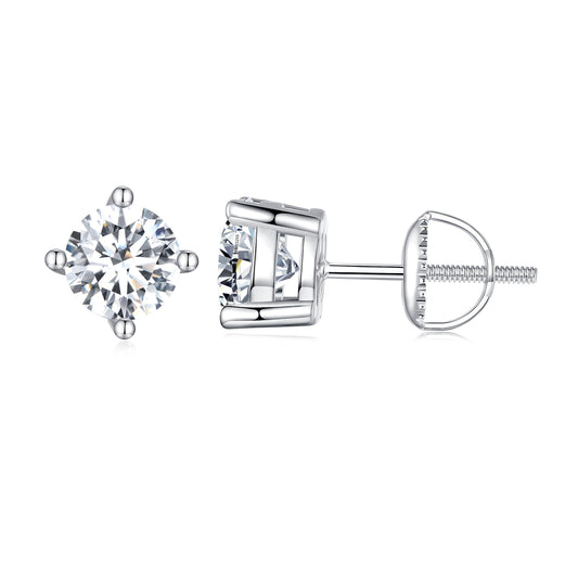 Dazzling Moissanite Studs