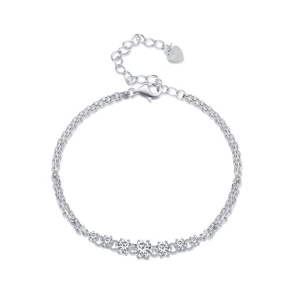 Signature Moissanite Bracelet