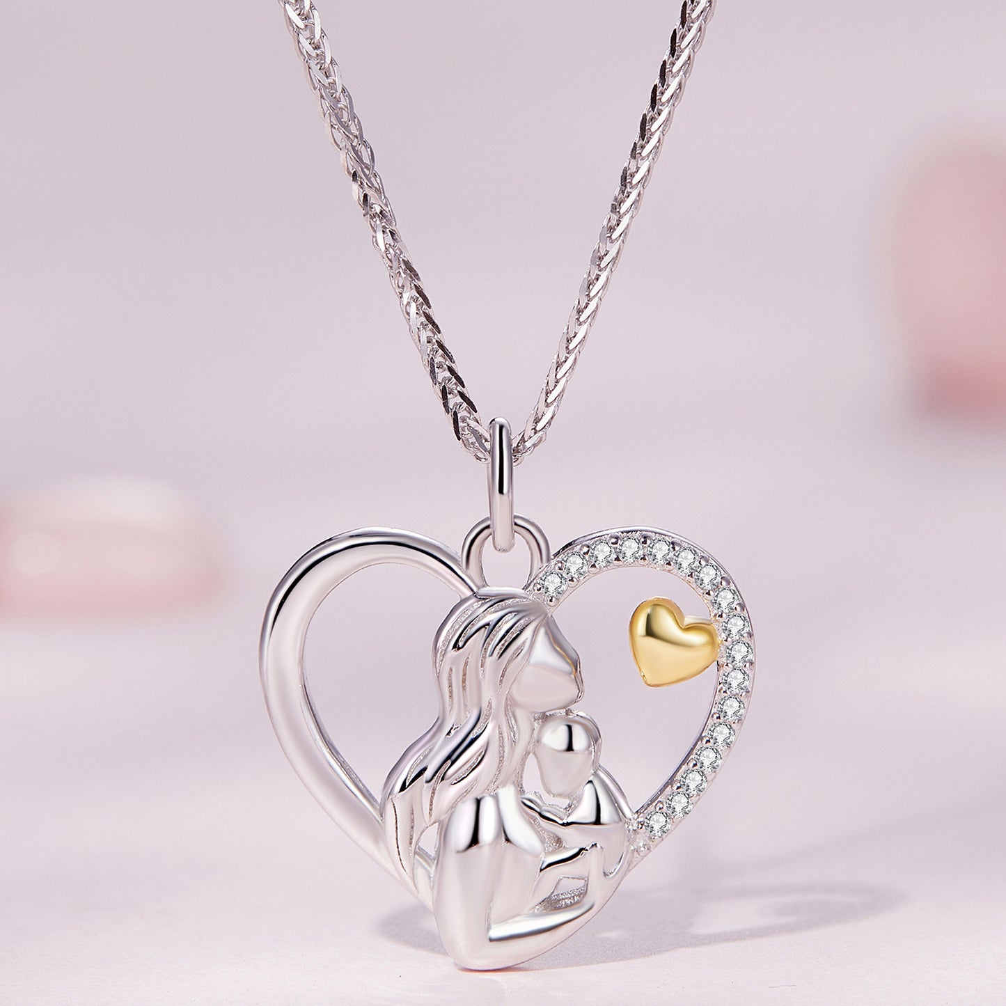 Mother and Daughter Bond Necklace