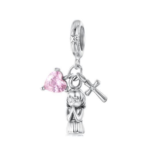 Faith Prayer Pendant Charm