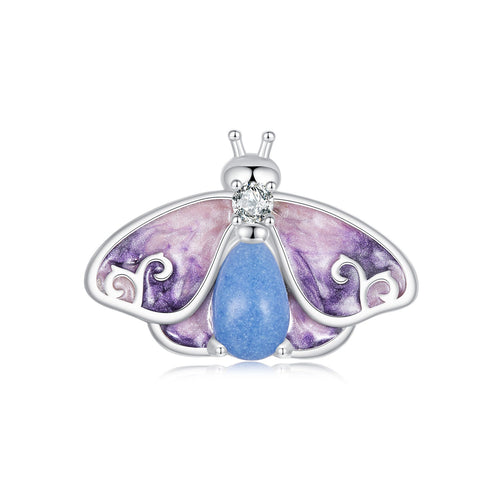 Luminous Colorful Butterfly Pendant Charm