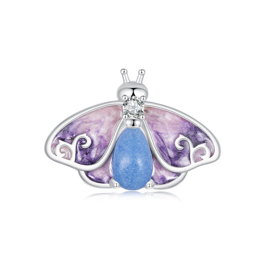 Luminous Colorful Butterfly Pendant Charm