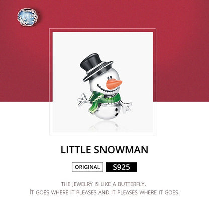 Christmas Theme Snowman Charm