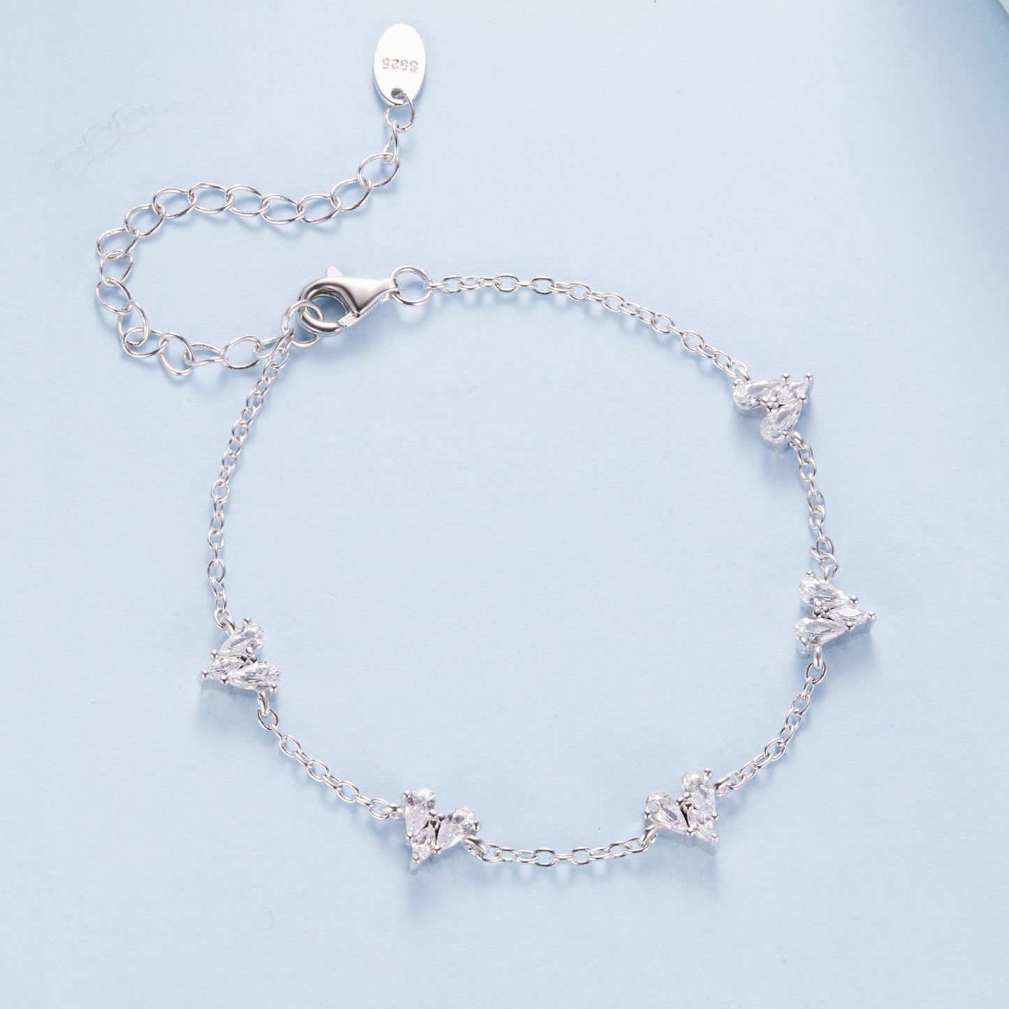 Heart Charm Bracelet