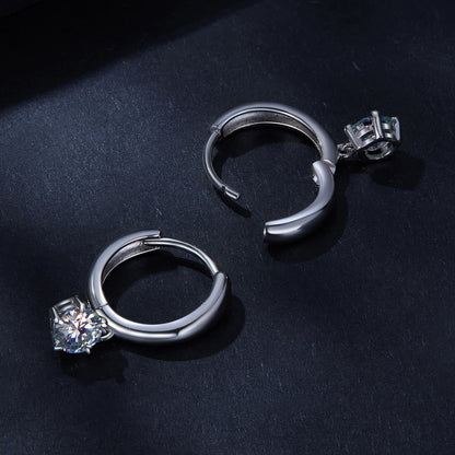 0.5ct Moissanite Ear Climbers
