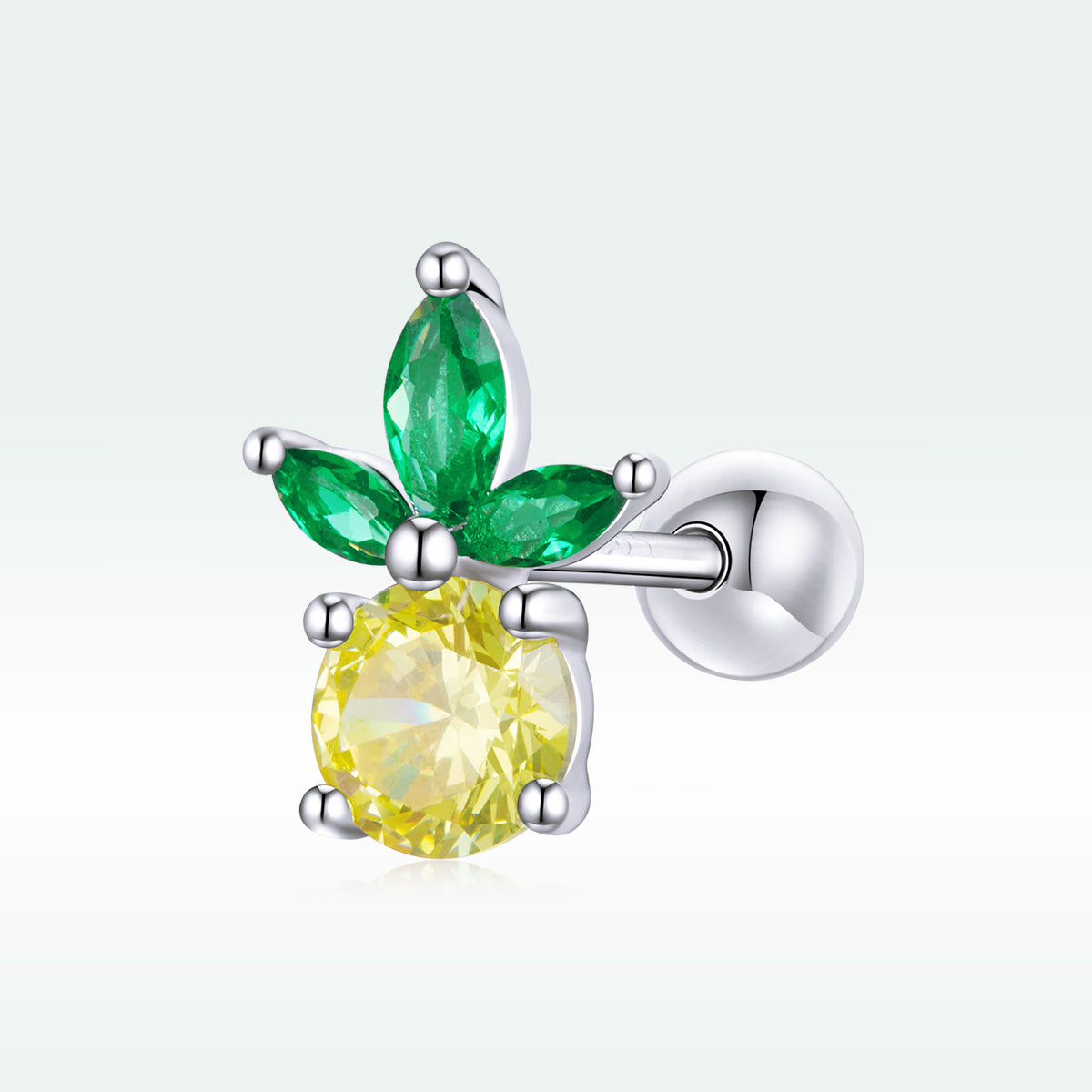 Summer Pineapple Drop Earrings