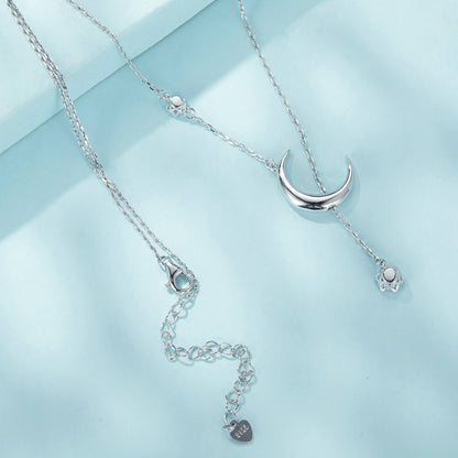 Moonlight Y-Chain Necklace