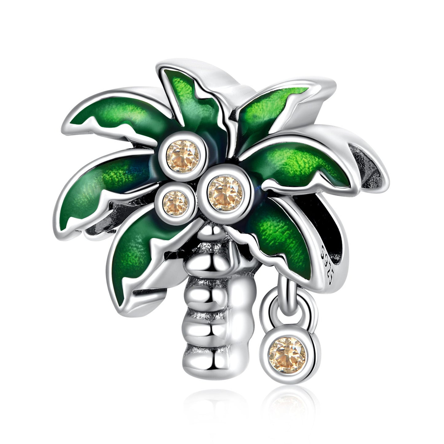Summer Coconut Tree Charm